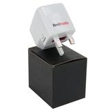 113 - Universal Travel Adapter With USB Port - thumbnail